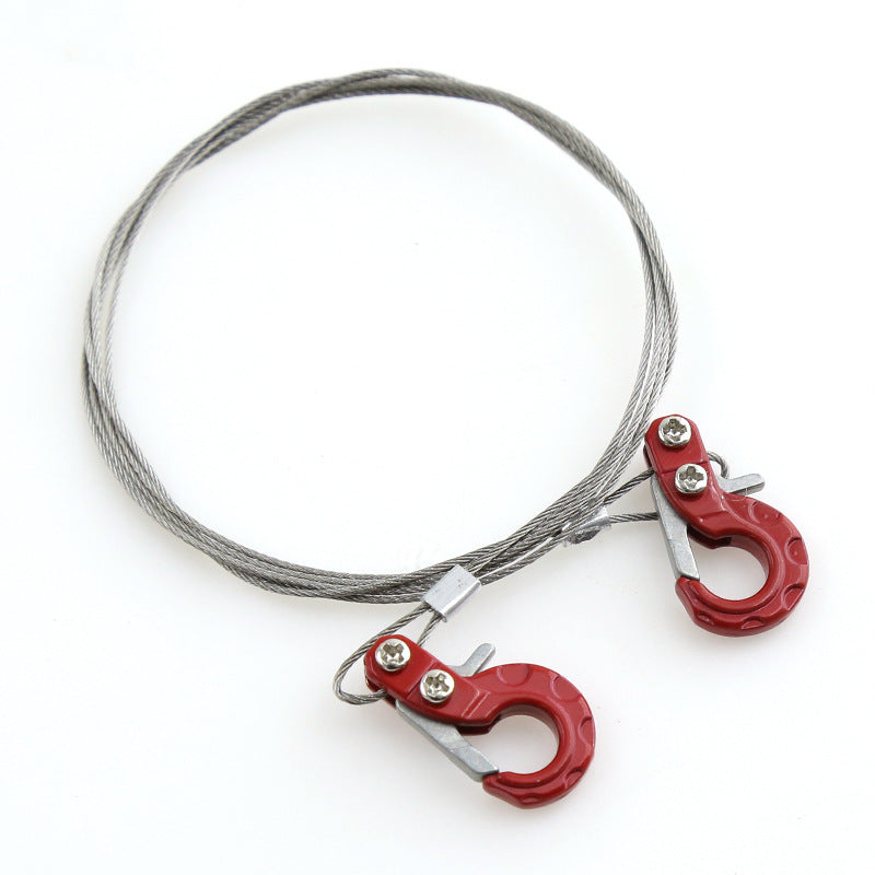 Powerhobby Tow Shackle w Steel Rope 1/10 Crawler Accessories - PowerHobby