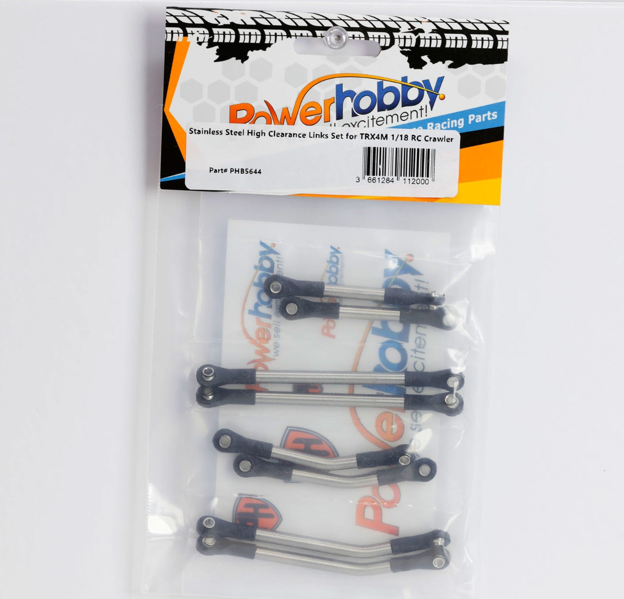 Powerhobby 8PC Stainless Steel High Clearance Links Set FOR Traxxas TRX-4M - PowerHobby