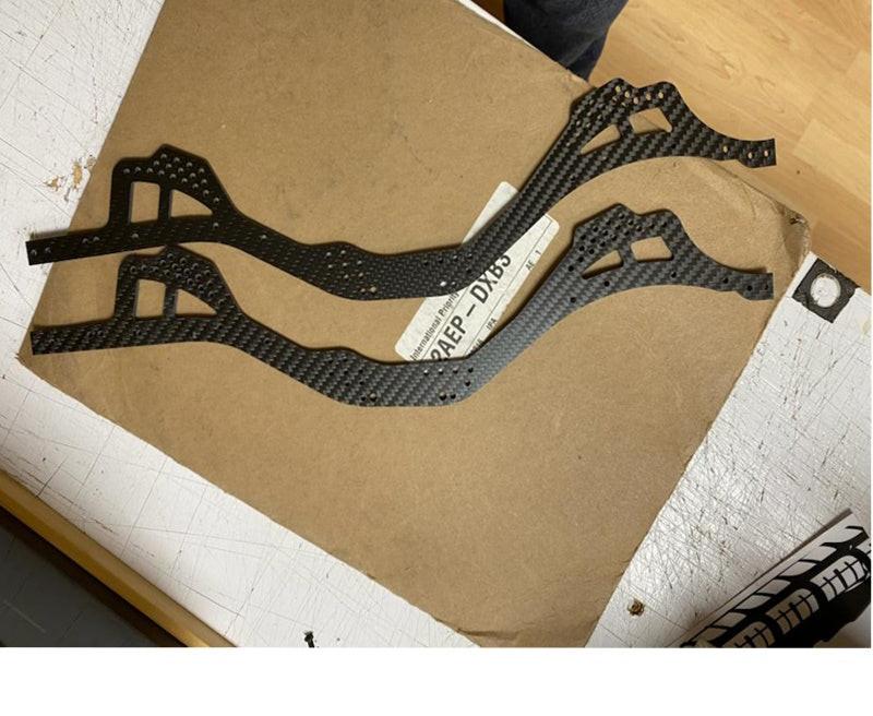 Powerhobby Carbon Chassis Rail Set FOR Axial SCX10 PRO | PowerHobby