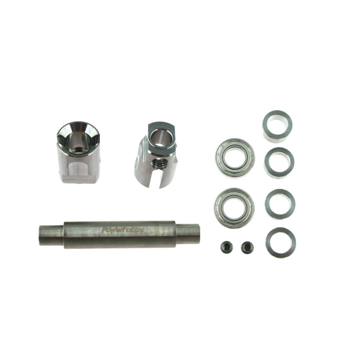 Powerhobby Titanium Centre Drive spool Assembly for Arrma 6s and 1/7th - PowerHobby