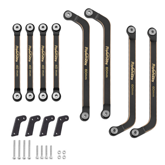 Powerhobby Brass High Clearance Links w Shock Mount Axial AX24 - PowerHobby