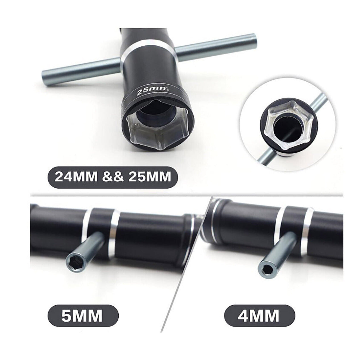 Powerhobby 24mm / 25mm Aluminum Hex Wheel Wrench RC Tools - PowerHobby