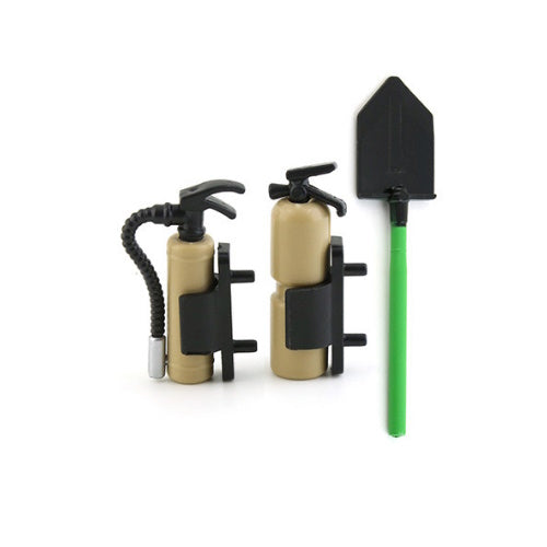 Powerhobby 1/10 Rock Crawler Accessories Fire Extinguisher Brown - PowerHobby