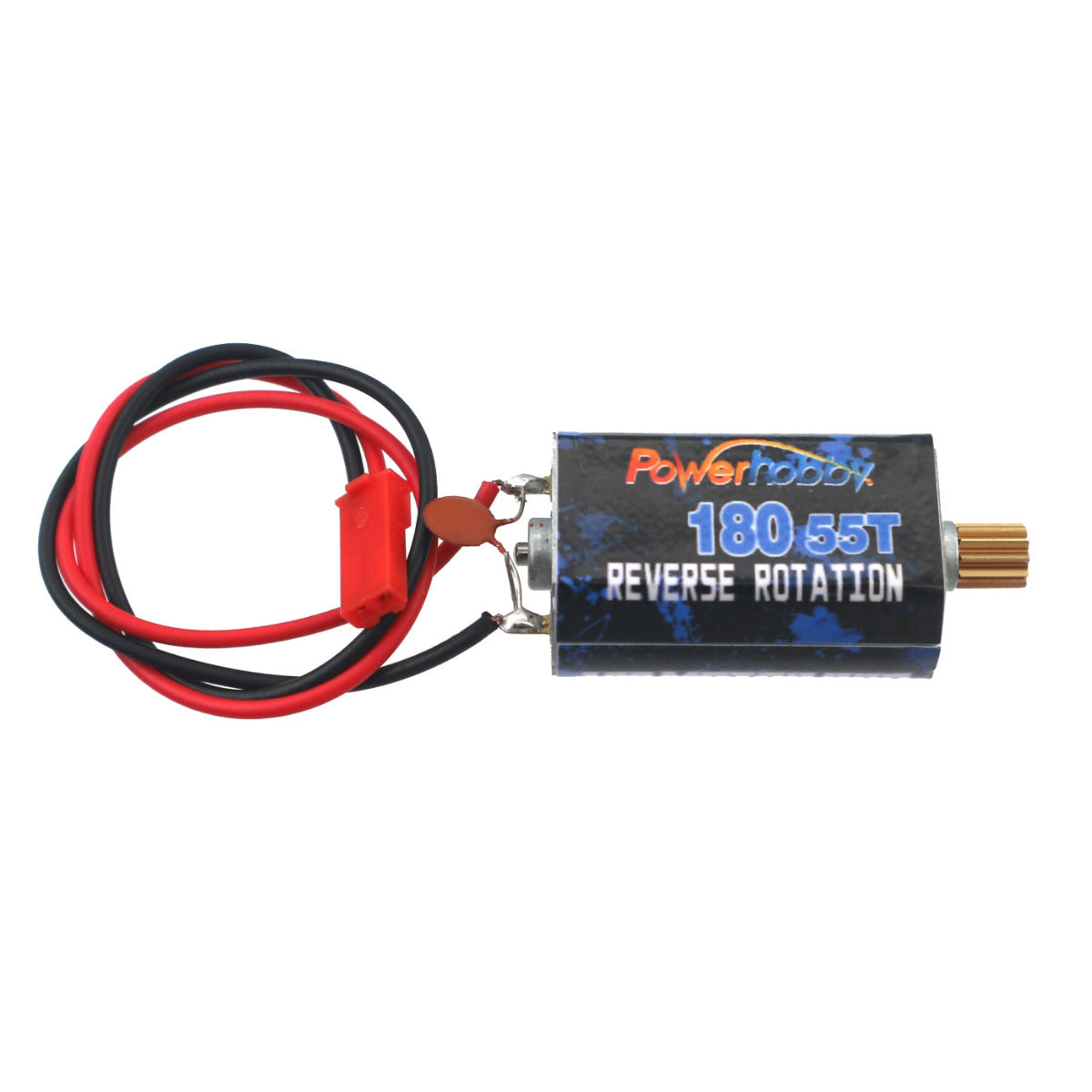 Powerhobby 180 PRO Brushed 55T Motor w Steel Pinion FOR Traxxas TRX-4M - PowerHobby