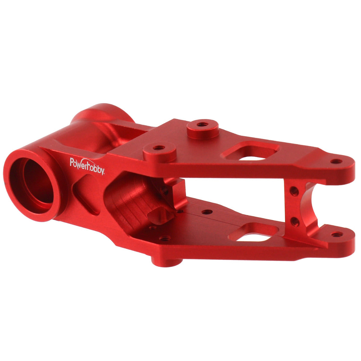 Powerhobby 7075 Aluminum Front Bulkhead Red Losi Promoto MX - PowerHobby