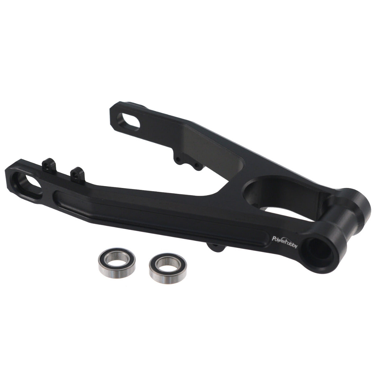 Powerhobby 7075 Aluminum Rear Swing Arm w Large Inner Bearing Black Losi Promoto MX - PowerHobby