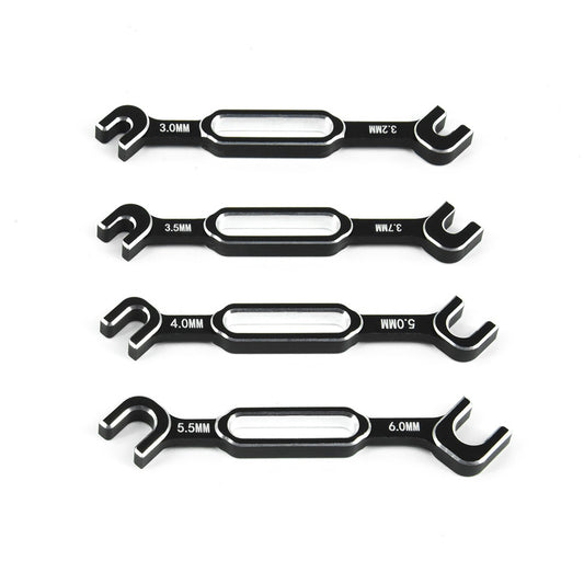PH 3/3.2/3.5/3.7/4/5/5.5/6mm Wrench Turnbuckle Ball End Joint Remover Tool Black - PowerHobby