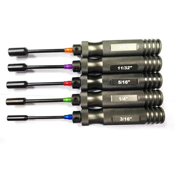 Powerhobby Pro Series STANDARD Nut Driver Tool Set 5PC | PowerHobby