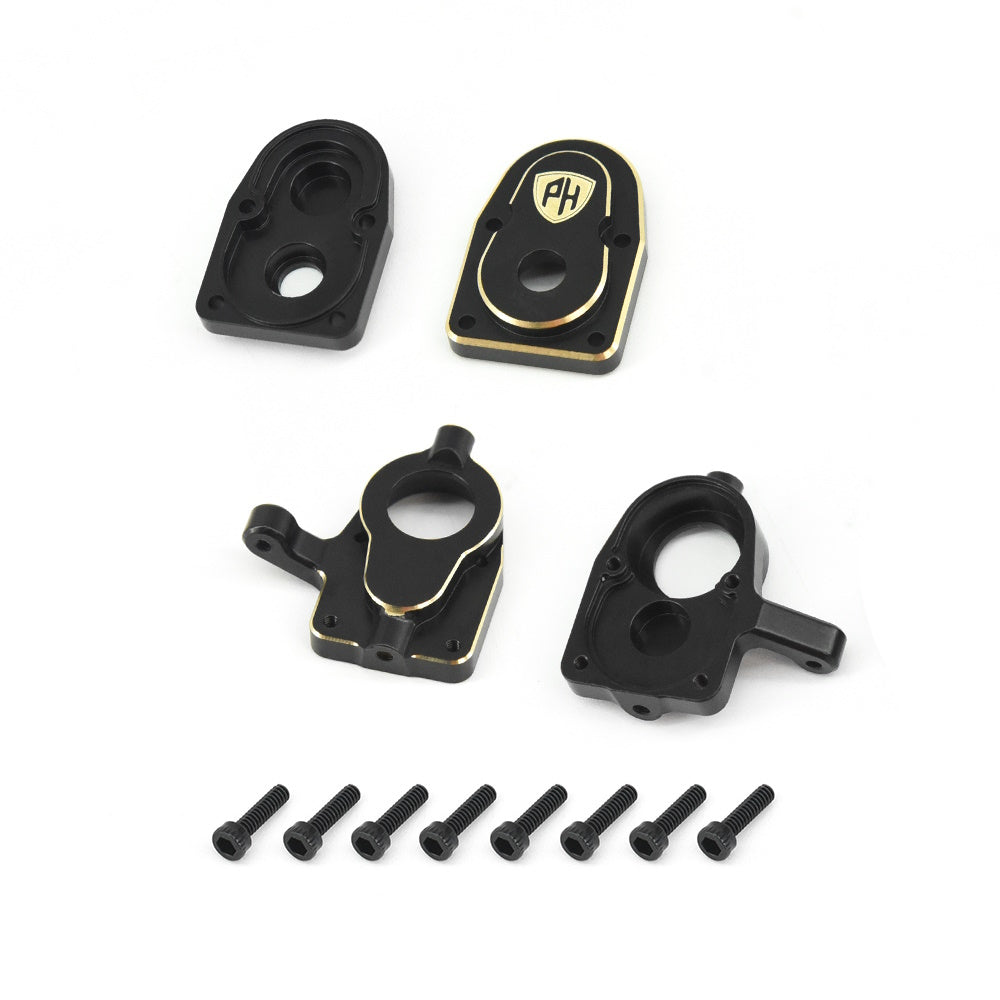 Powerhobby Brass Front Portal Axel Covers FOR Furitek FX118 - PowerHobby