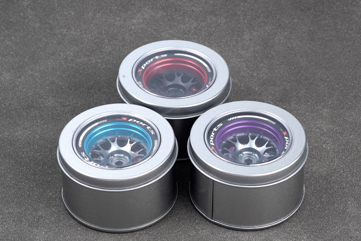 Powerhobby Aluminum Steering Wheel Red Airtronics M12 - PowerHobby