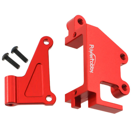 Powerhobby 7075 Aluminum Caliper Electronic Servo Mount Red Losi Promoto MX - PowerHobby