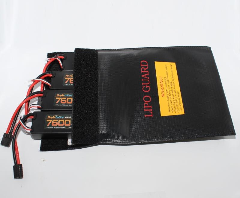 PowerHobby RC Lipo Battery Fireproof Saftey  Safe Charge Charging Sack Bag Large - PowerHobby
