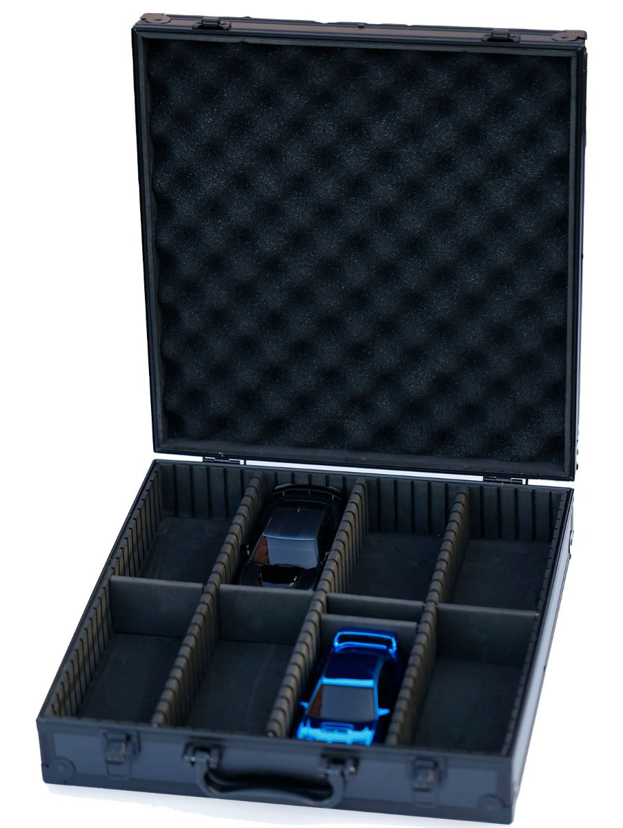 Kyosho Mini-Z Cars Metal Carrying Case MiniZ Fits 8 Cars - PowerHobby
