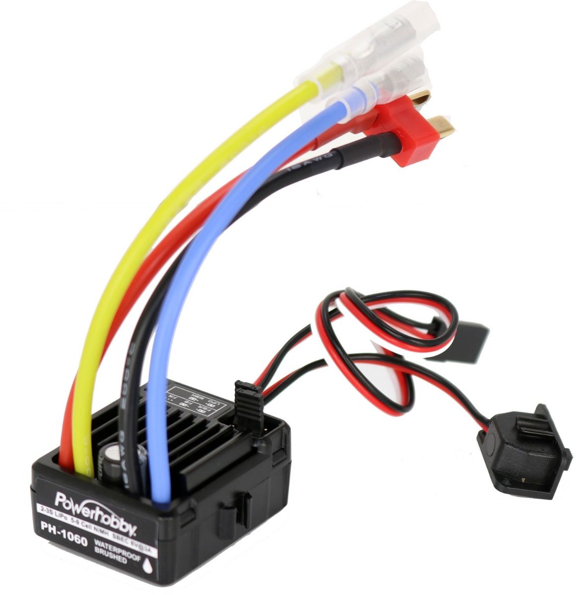 Powerhobby PH-1060 Waterproof Brush ESC 60A For 1/10 Car Truck Crawler - PowerHobby