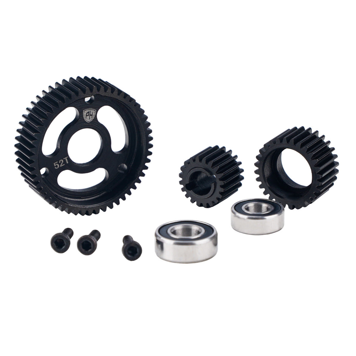 Powerhobby LW Steel Transmission Gear Set (3) SCX10 AX10 Wraith SMT10 - PowerHobby