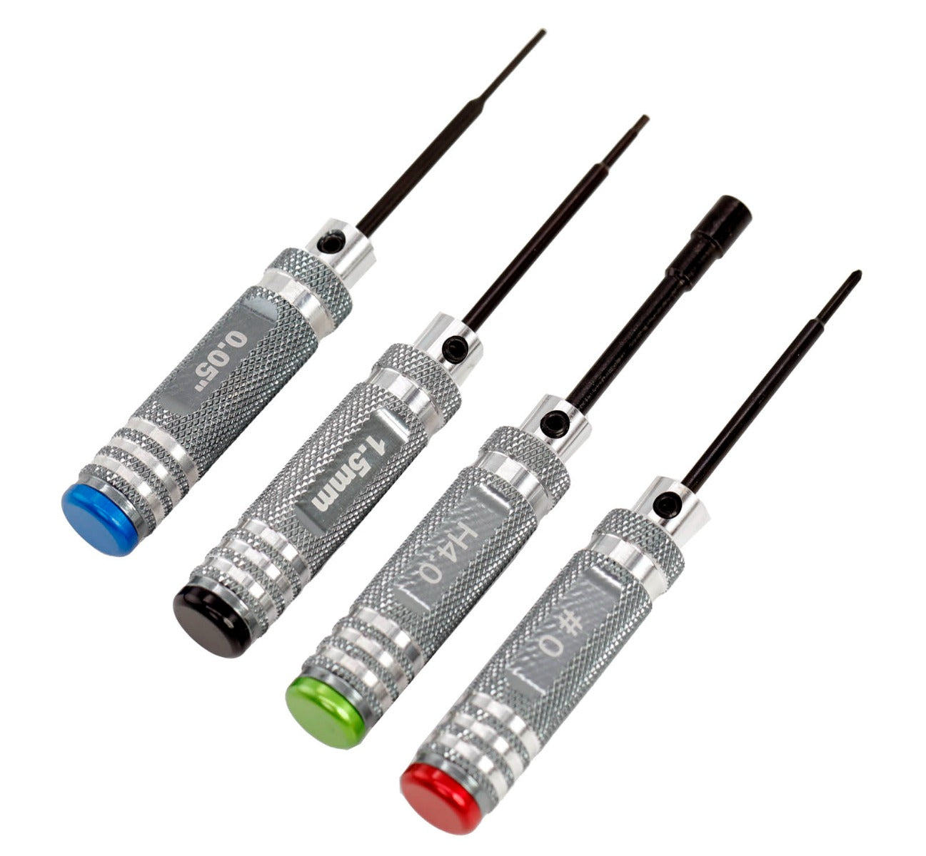 Powerhobby 0.05" 1.5mm Hex 4.0mm Nut #0 Driver 1/24 Axial SCX24 Tool Set - PowerHobby