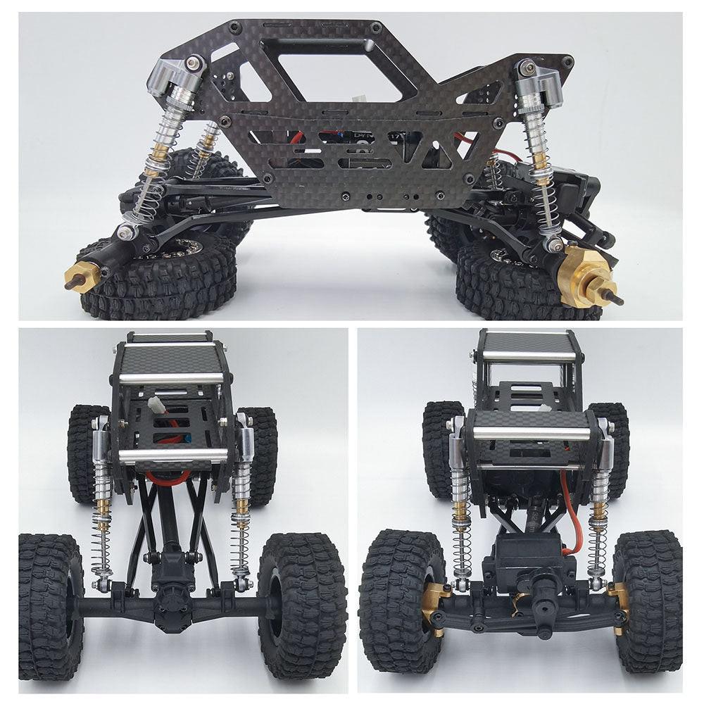 Powerhobby SCX24 Jeep Bronco C10 LCG Carbon Fiber Chassis | PowerHobby