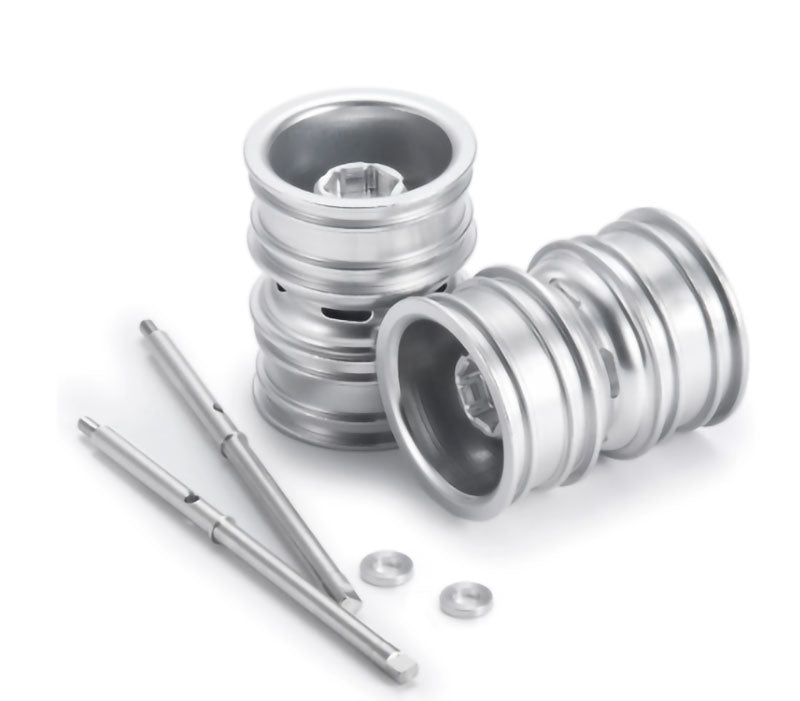 Powerhobby 1/24 Axial SCX24 Aluminum Dually Wheels w/Driver Shaft - PowerHobby