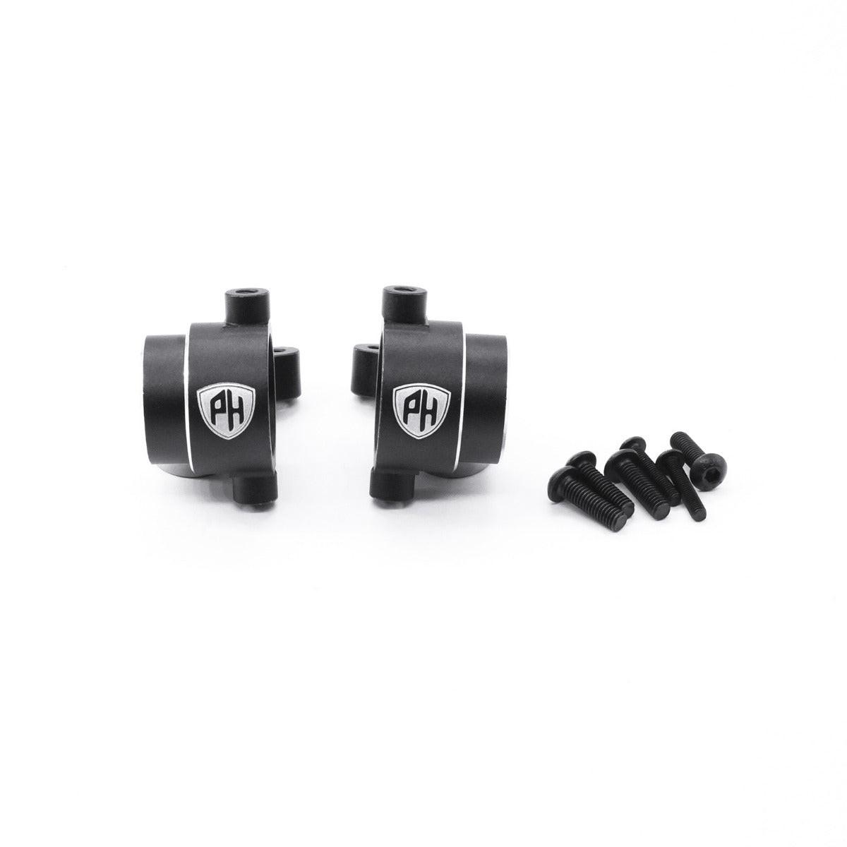 Powerhobby Aluminum Front Knuckles Traxxas Sledge Black– | PowerHobby