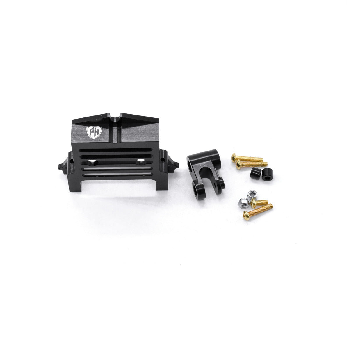 Powerhobby Aluminum Servo Adapter / Steering Arm Traxxas XMaxx 8S Black