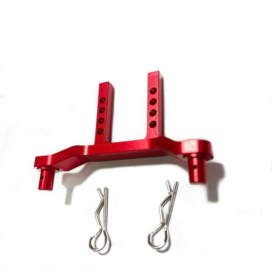 Powerhobby Aluminum Front Body Mount FOR Traxxas Prerunner Rally SST Teton Red - PowerHobby