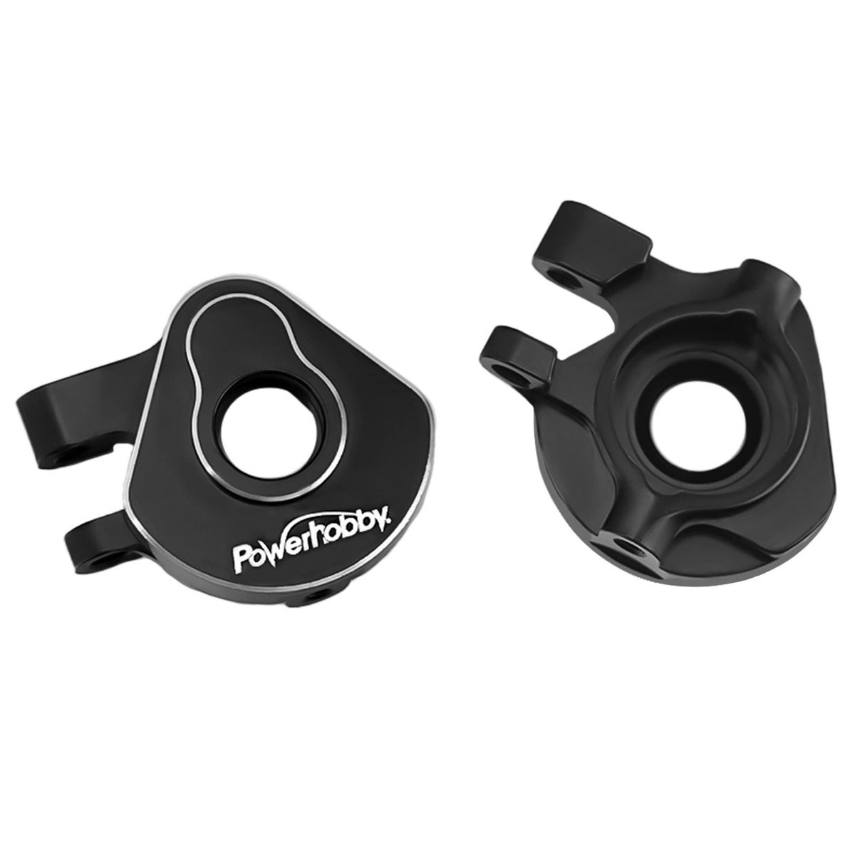 Powerhobby Aluminum Steering Knuckles / Blocks FOR Traxxas TRX-4M Black TRX4M - PowerHobby