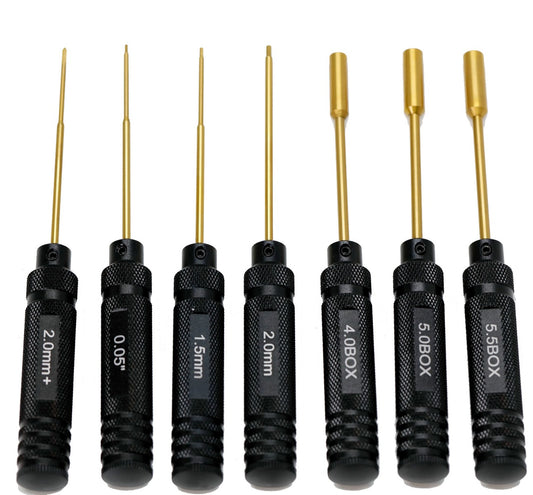 PowerHobby Tool kit Nut Drivers 4 / 5 / 6mm Hex 0.05 1.5 2.0 Hex FOR Traxxas TRX-4M - PowerHobby