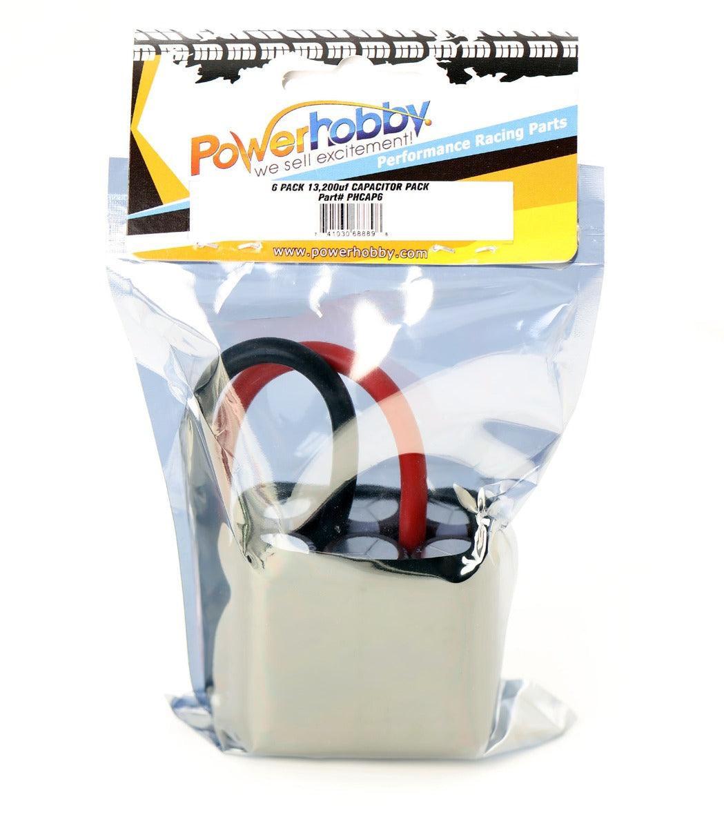 Powerhobby 6 PACK 13200uf RC Cap Pack for Extreme Racing 4s 6s 8s