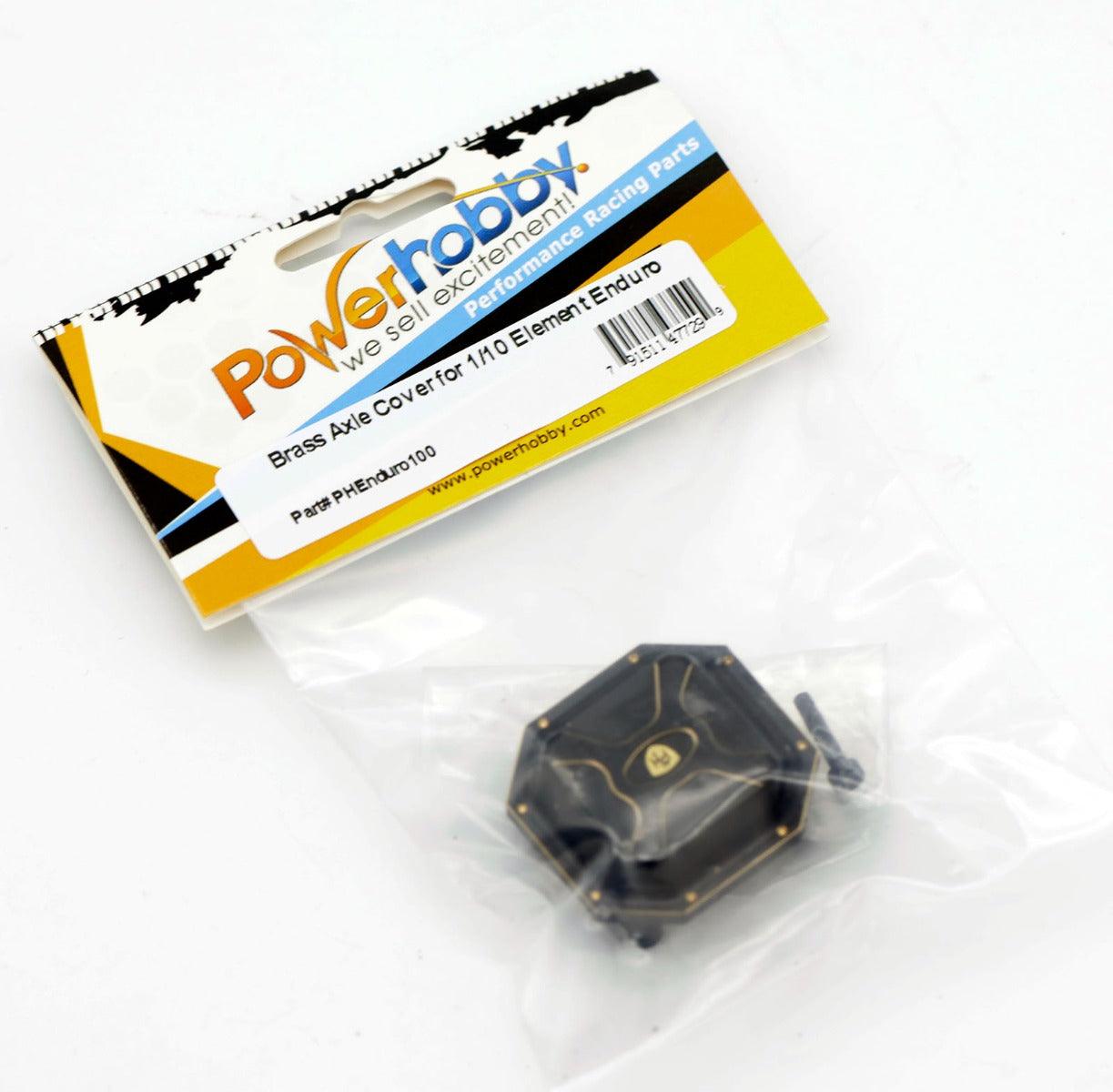 Powerhobby 1/10 Element RC Enduro Brass Axle Cover - PowerHobby