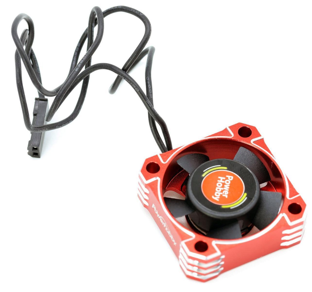 HIGH POWER FAN UNIT 68g 45時間動作 Powerhobby 30mm Aluminum Tornado High Speed HV RC Cooling Fan