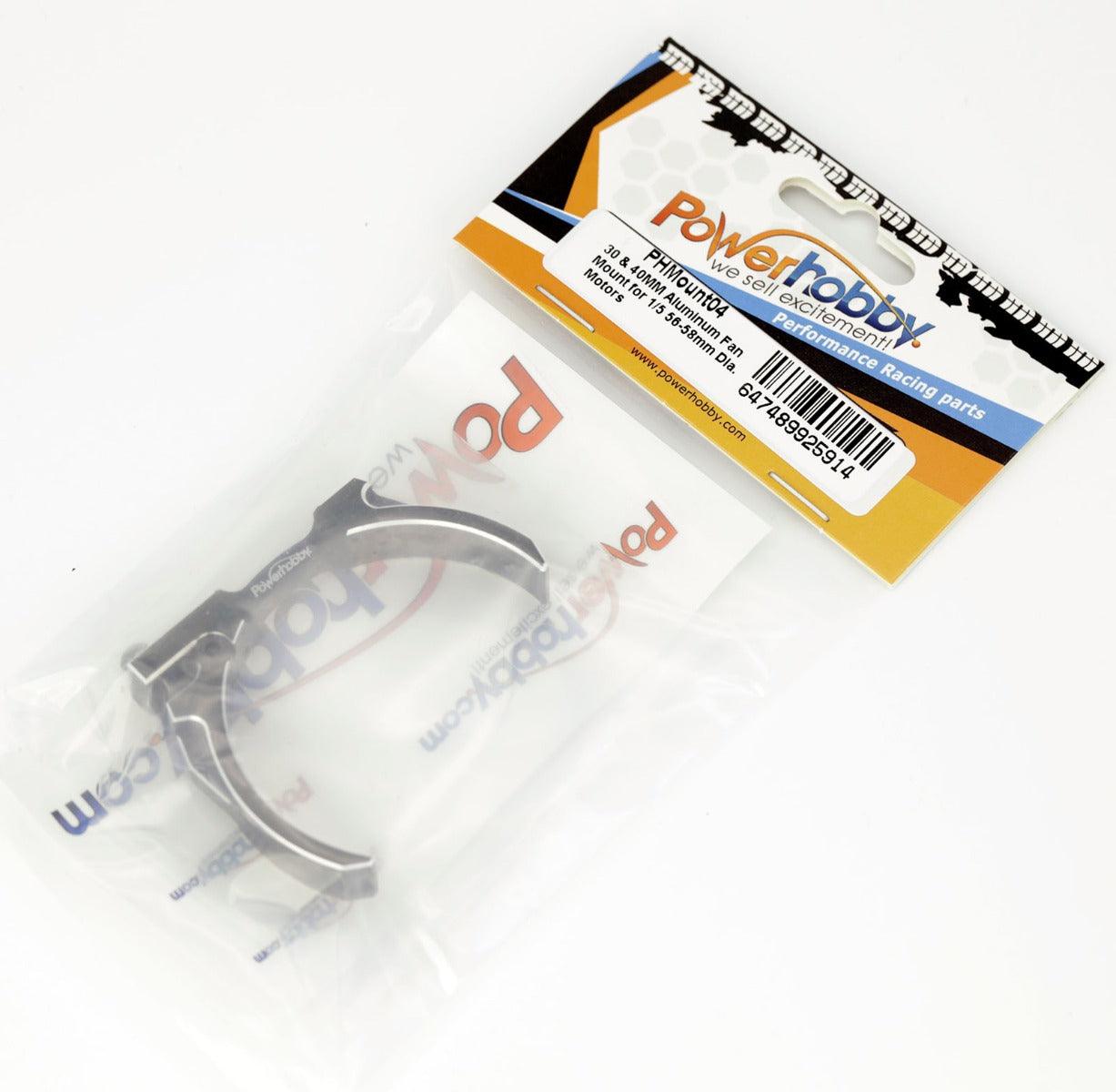 Powerhobby 1/5 Aluminum 56-58mm Dia. Motor Mount 40mm Twister Fan - PowerHobby