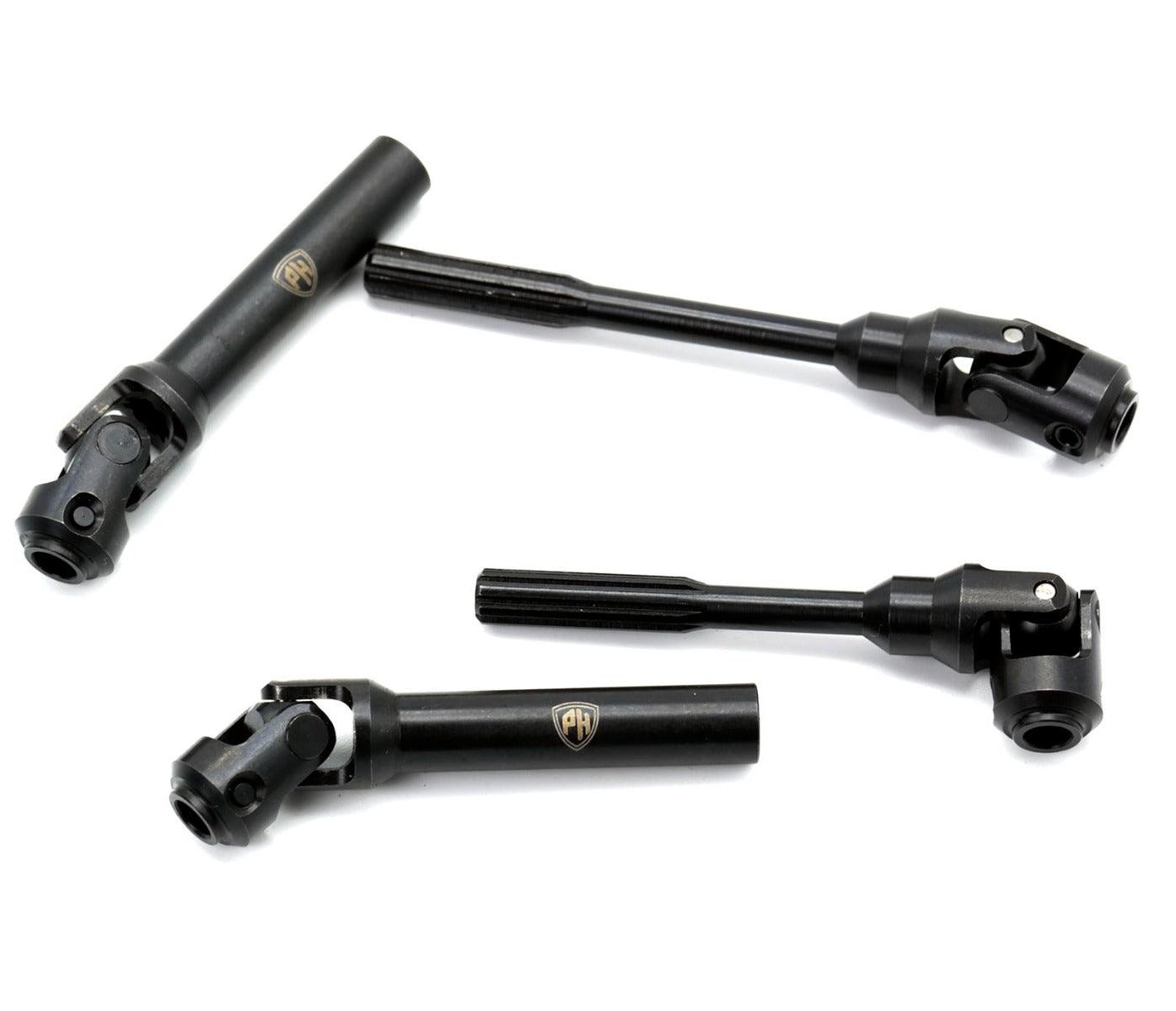Powerhobby Axial SCX10 / SCX10-II RTR HD Steel Driveshafts / CVD - PowerHobby