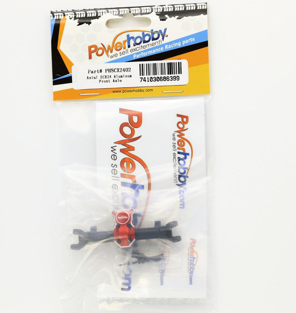 Powerhobby Axial SCX24 Aluminum Front Axle Diff housing Worm Gear cover - PowerHobby