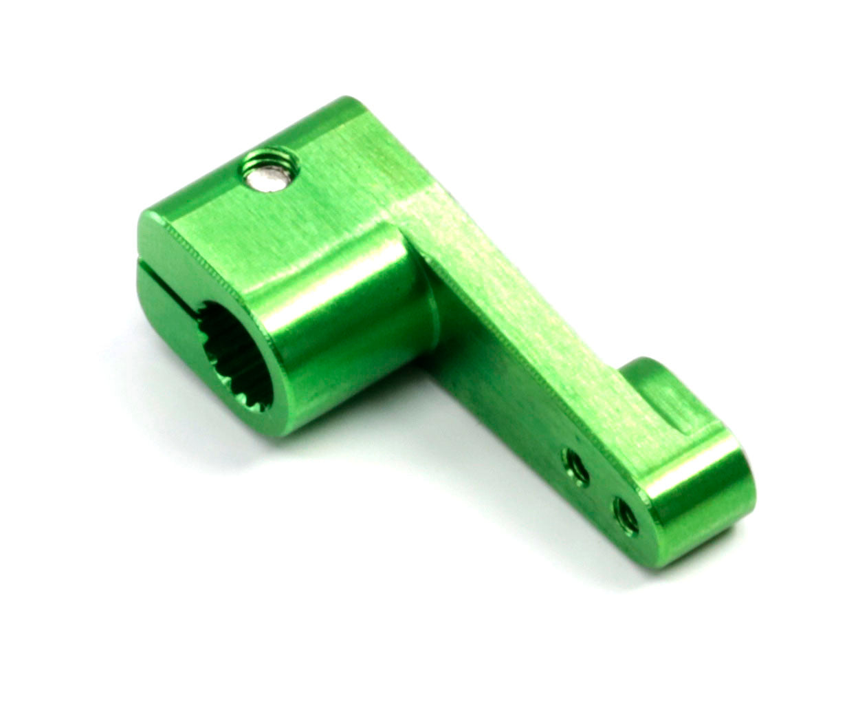 Powerhobby Aluminum 15T Emax Servo Horn For Axial SCX24 Jeep C10 Green - PowerHobby