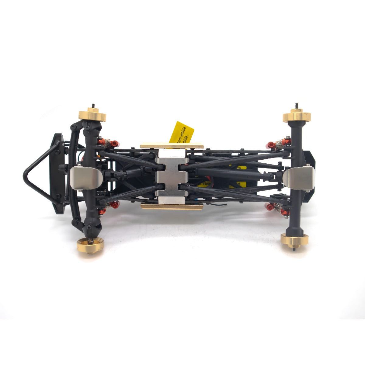 Powerhobby SCX24 Jeep C10 Bronco Aluminum Chassis Protection Skid Plate - PowerHobby