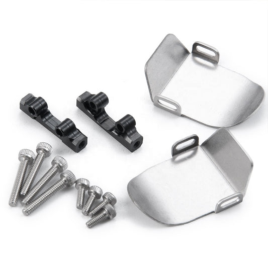 Powerhobby SCX24 Jeep C10 Bronco Front Rear Axle Protection Skid Plate - PowerHobby