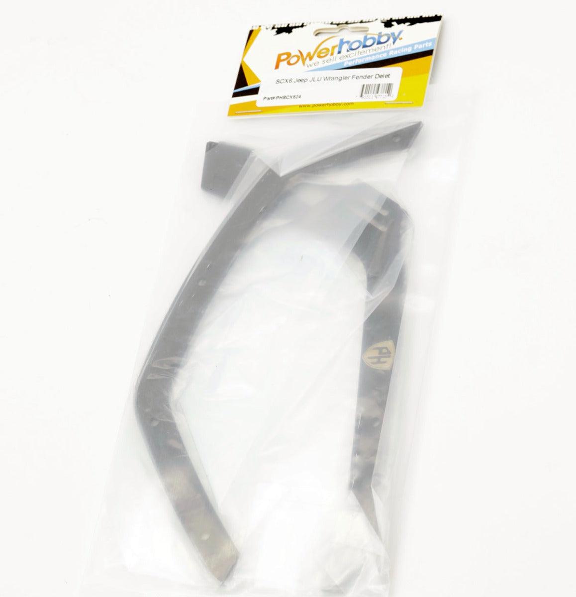 Powerhobby Fender Delete for Axial 1/6 SCX6 Jeep JLU Wrangler - PowerHobby