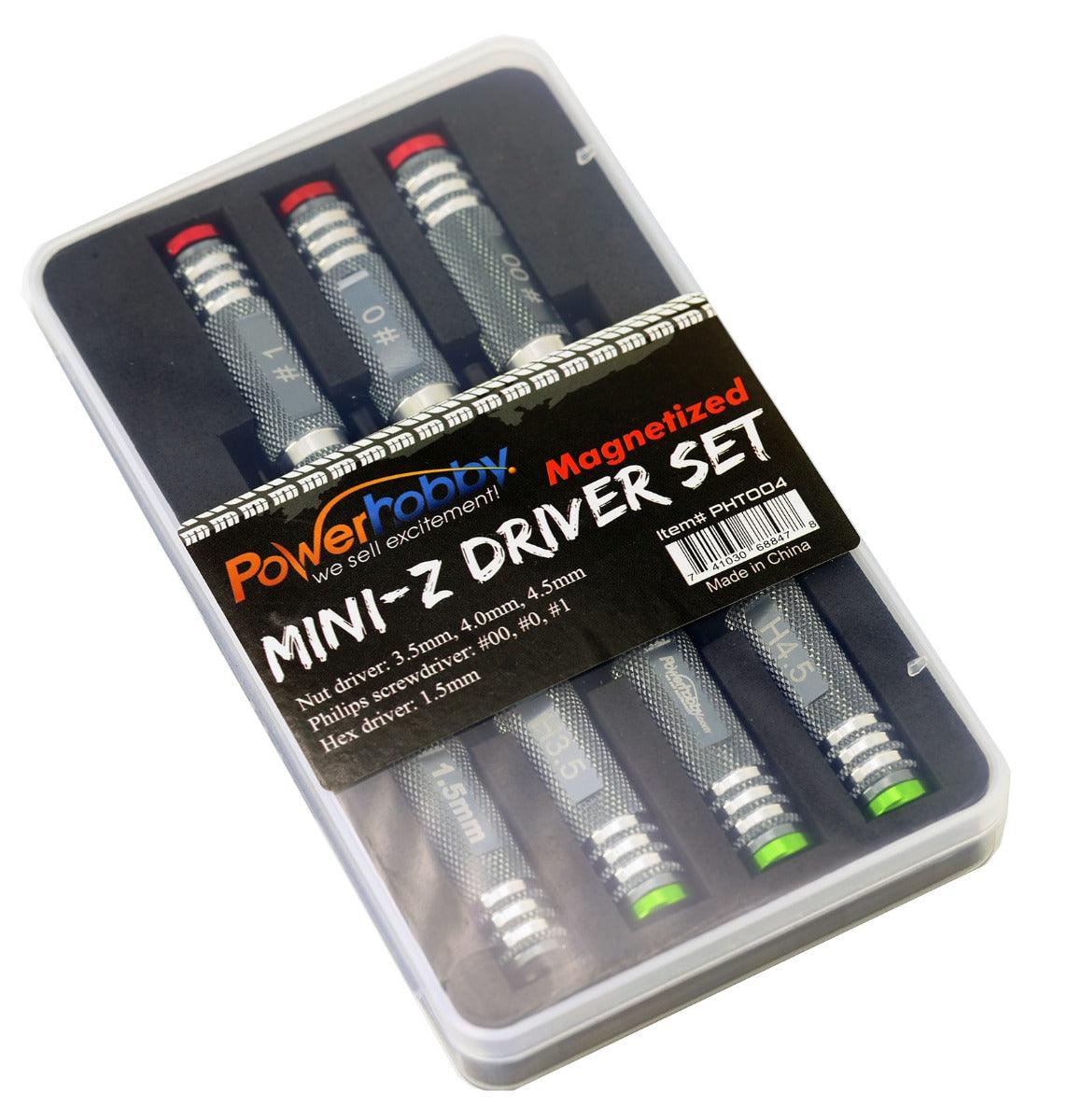 Powerhobby PHT004 Kyosho Mini-Z Magentized Mini-Z Tools Driver Set MZW120 - PowerHobby
