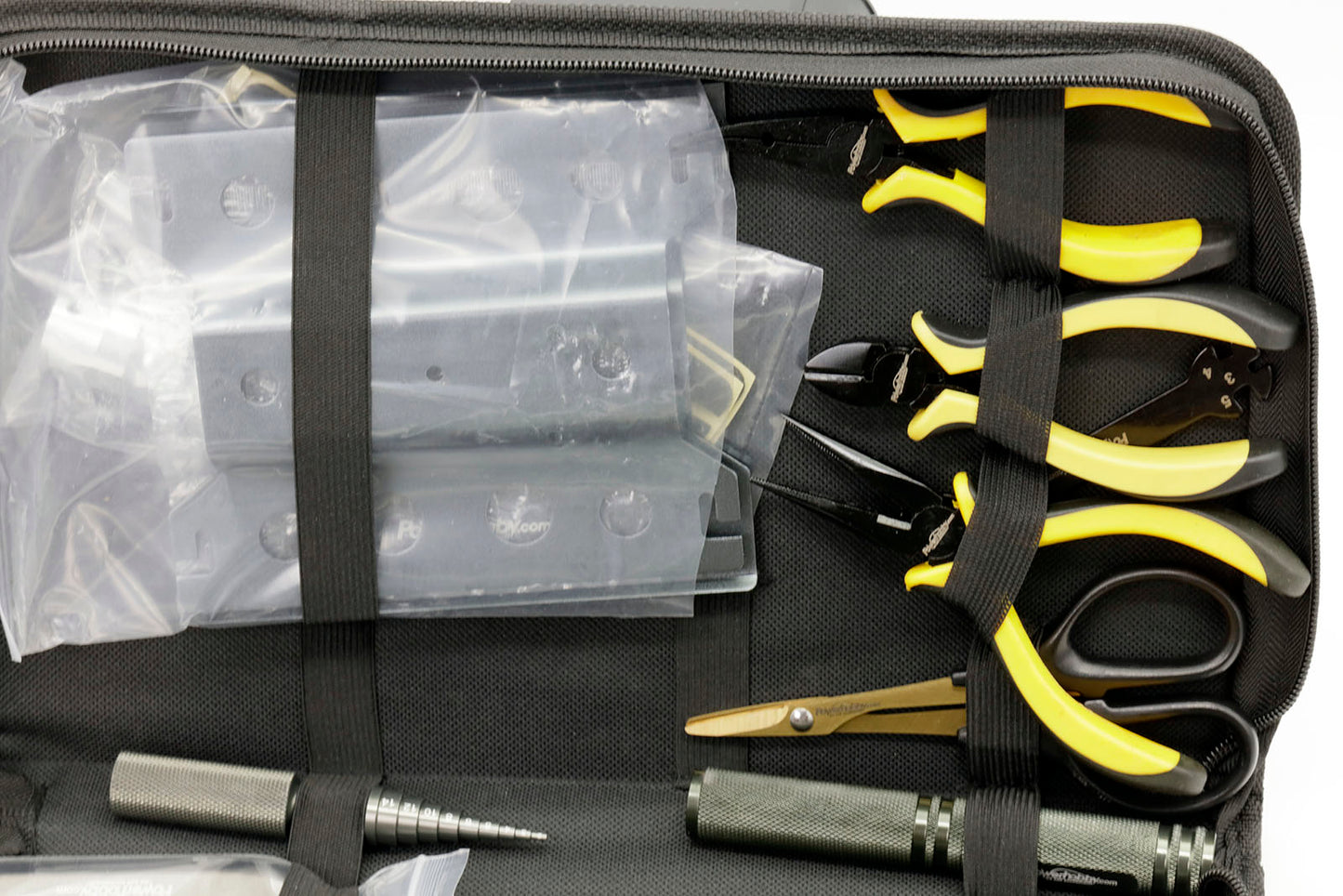 Powerhobby RC Tool Set Screwdriver Pliers Wrench, Body Reamer Stand - PowerHobby