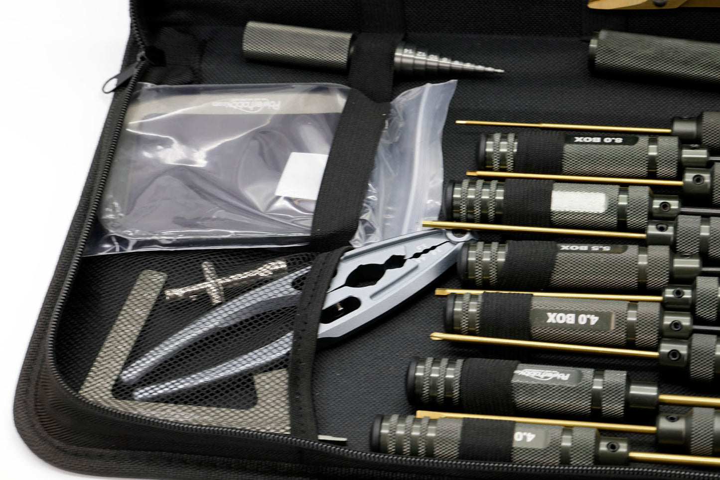 Powerhobby RC Tool Set Screwdriver Pliers Wrench, Body Reamer Stand - PowerHobby