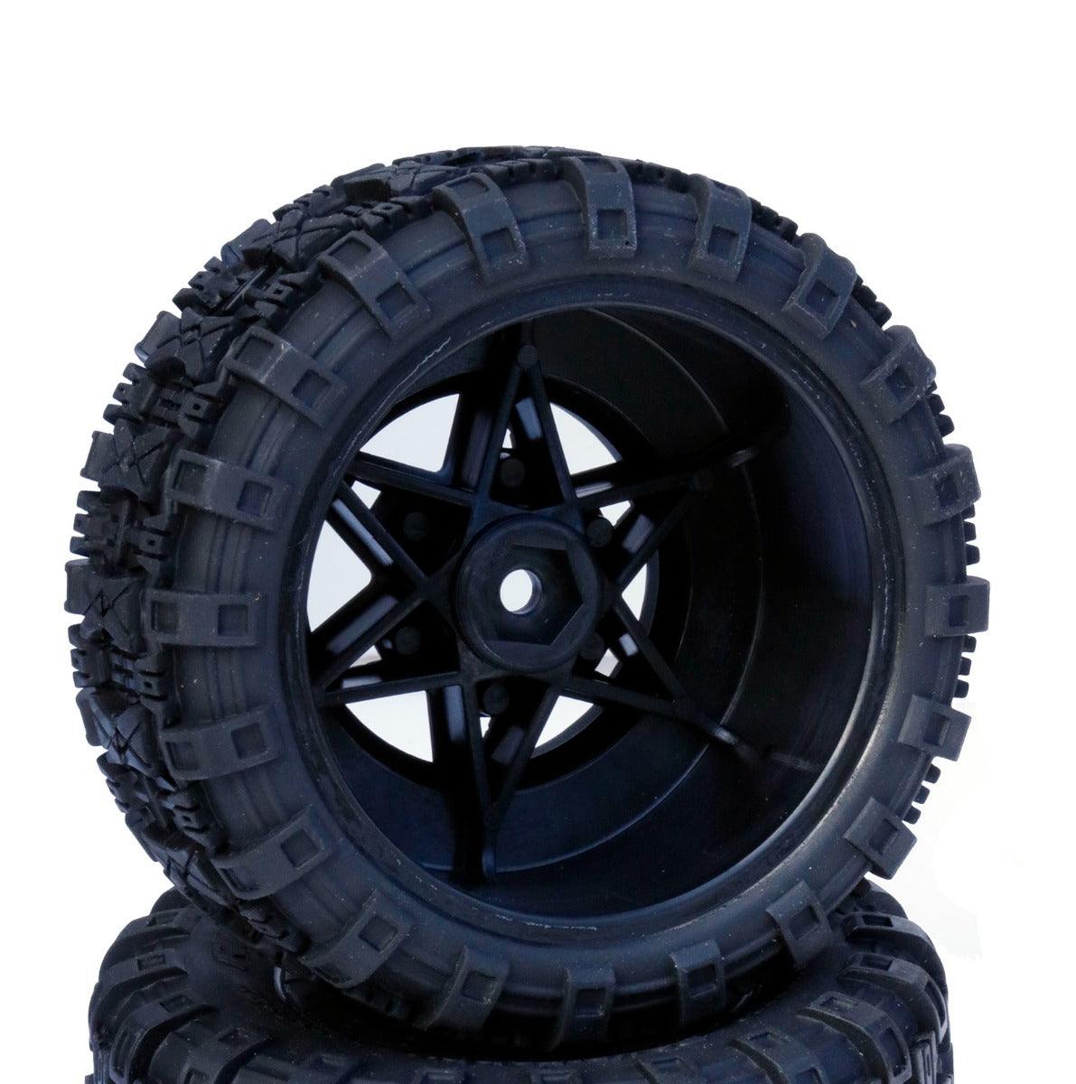 Powerhobby Raptor 2.2 All Terrain Belted Mounted Tires FOR Traxxas Slash 2WD Front - PowerHobby