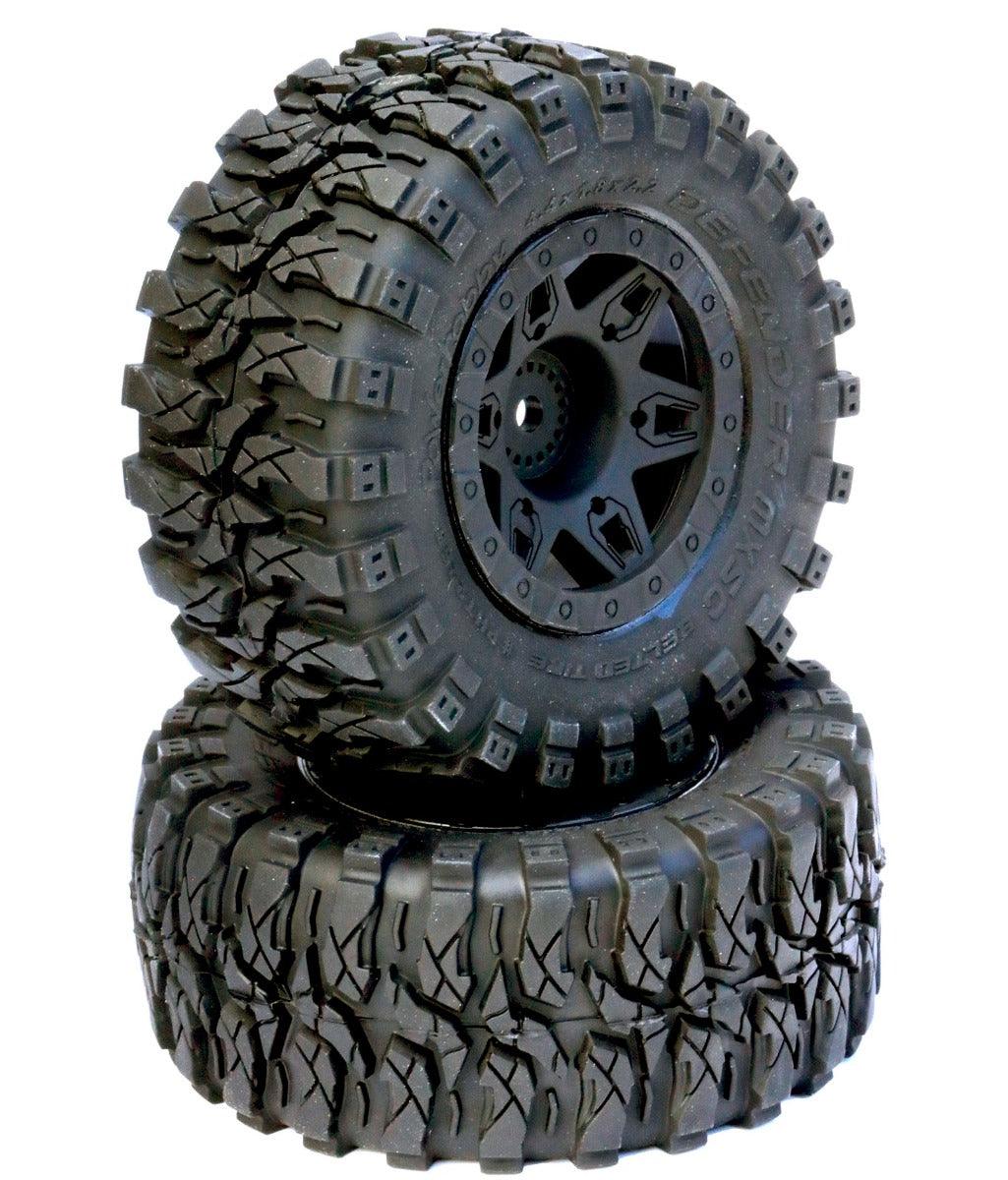 Powerhobby Defender 2.2 SCT Short Course Belted Tires Mounted Arrma SENTON 17MM - PowerHobby