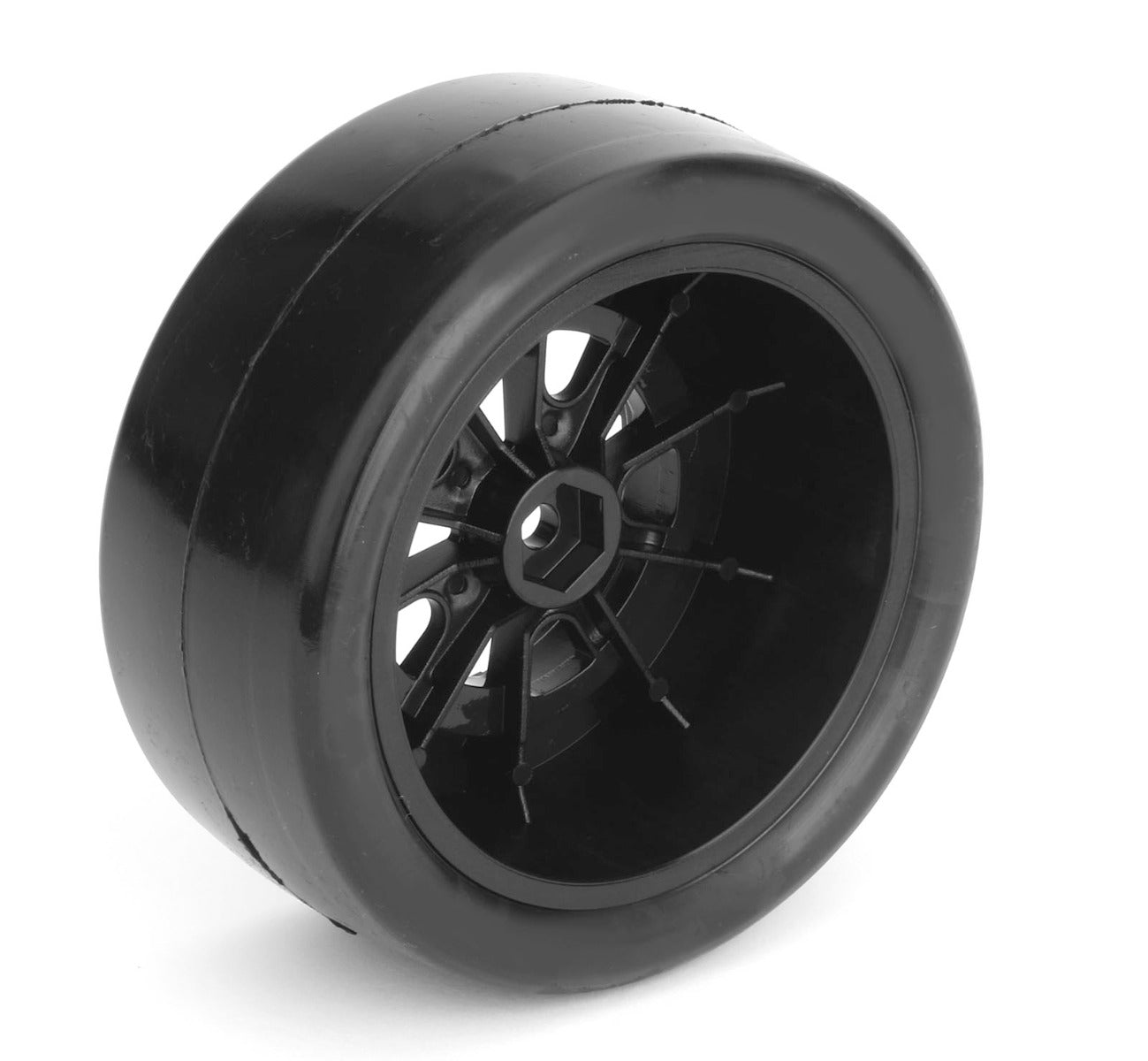 Powerhobby 1/10 Mounted Wildcat BELTED Rear 2.2"/3.0" Drag Racing Tires Soft - PowerHobby