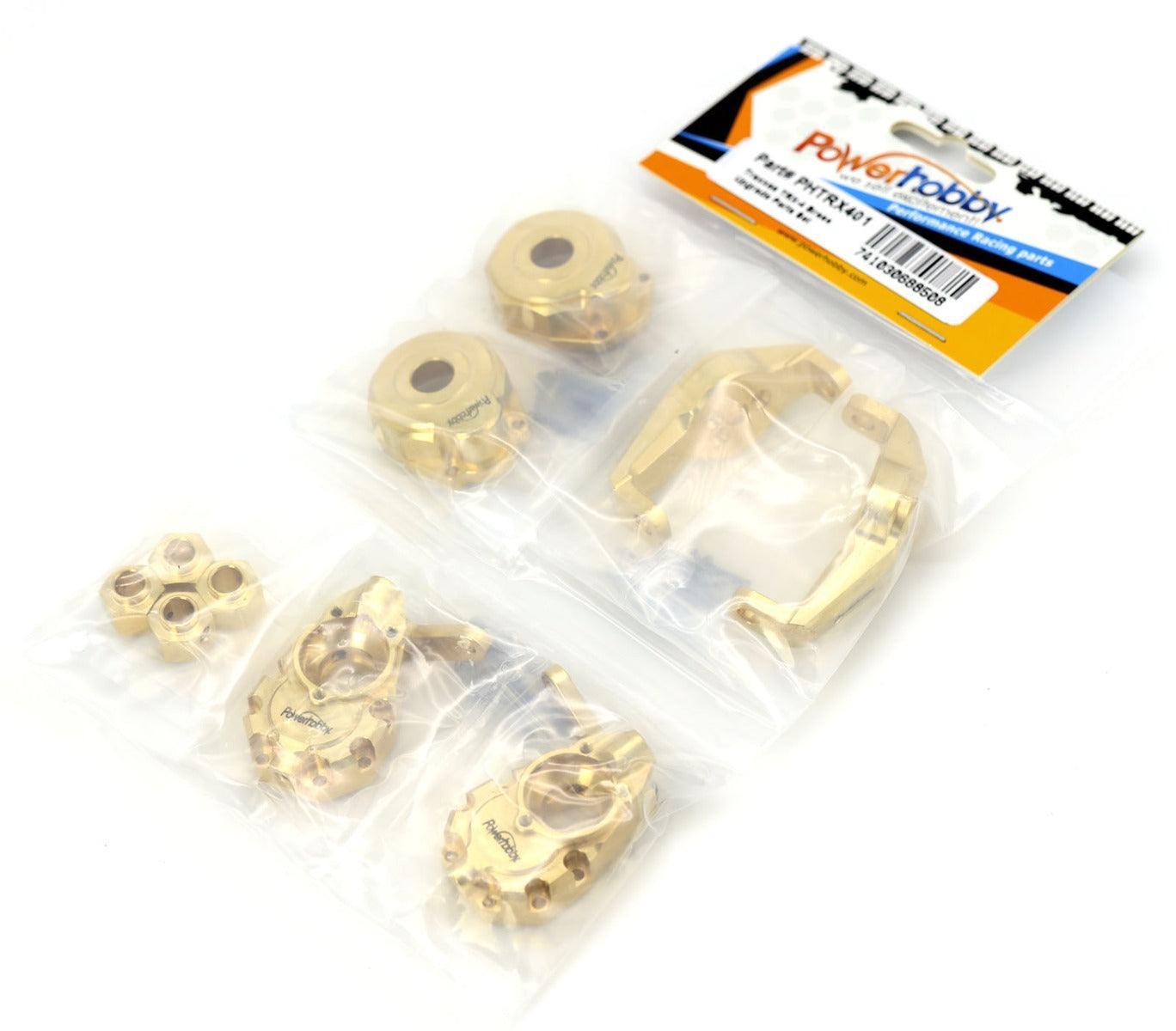 GPM Adattatori Esagonali In Ottone 23mm Per Traxxas TRX-4 – Set 4 Pezzi Con Viti - 3