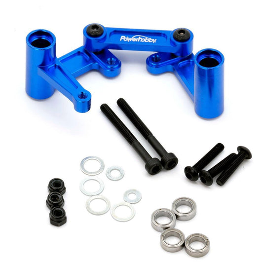 RPM 80475 Short Blue Rod Ends – For Traxxas Slash, Summit, T/E-Maxx, E-Revo, Slayer, Rustler, Jato