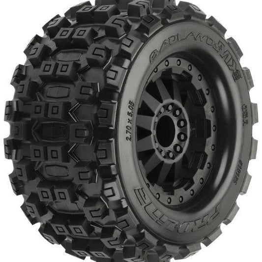 PRO-lINE 10125-15 1/10 Badlands MX28 2.8 All Terrain Tires MOUNTED - PowerHobby