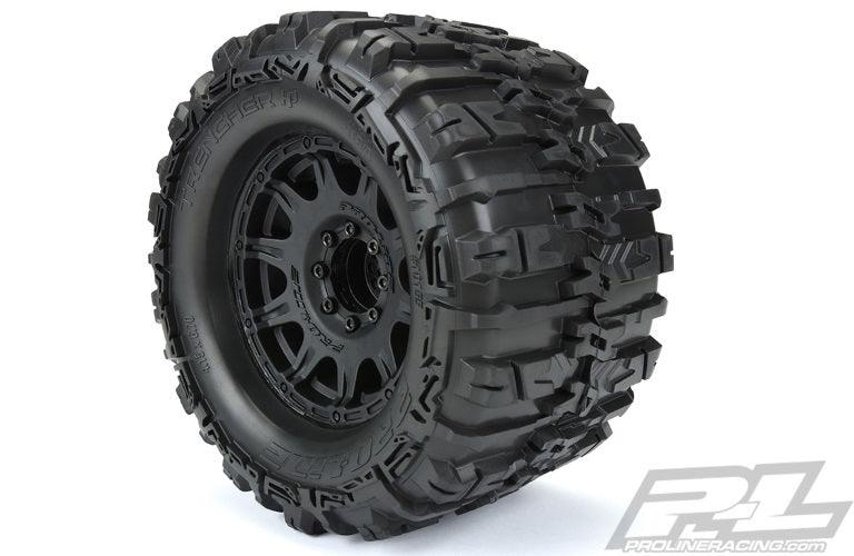 Pro-Line Trencher HP 3.8 Belt MTD Raid 8x32 17mm Tires Mounted F/R - PowerHobby