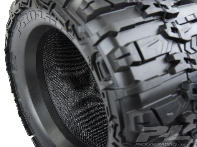 Pro-Line Trencher HP 3.8 Belt MTD Raid 8x32 17mm Tires Mounted F/R - PowerHobby