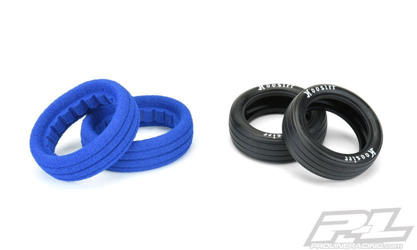 Pro-Line 10158-17 Hoosier Drag 2.2" 2WD MC (Clay) Drag Racing Front Tires - PowerHobby