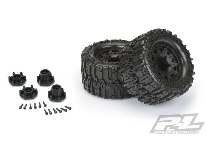 Pro-Line 1016810 Trencher HP 2.8 Belt Tires MTD Raid 6x30 Wheels Front/Rear - PowerHobby